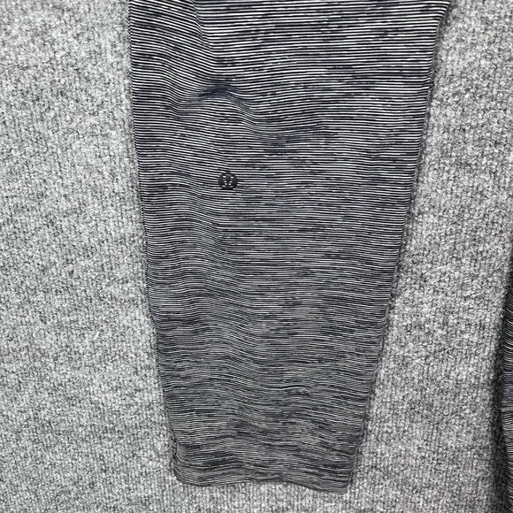 Lululemon Women's Gray Striped‎ Jogger Pants Size 6 Drawstring - Picture 4 of 9